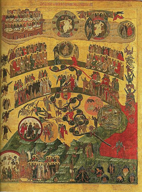 Escuela de los Stroganov, El juicio universal, Museo de Historia y Arte, Sol'vycegodsk. (Pág. 111